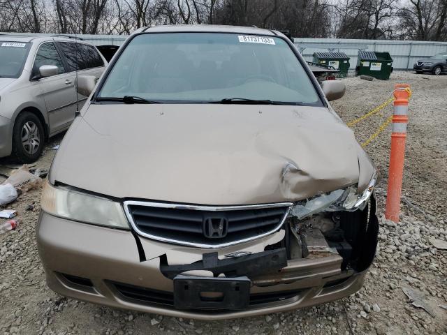 5FNRL188X4B113217 - 2004 HONDA ODYSSEY EX TAN photo 5