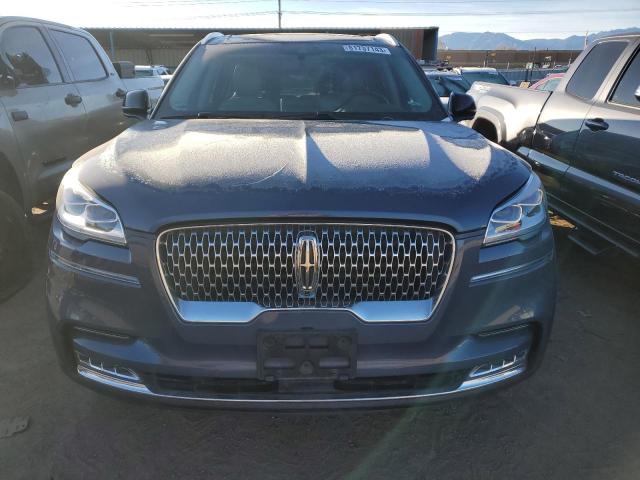 5LM5J7XCXMGL03935 - 2021 LINCOLN AVIATOR RESERVE BLUE photo 5