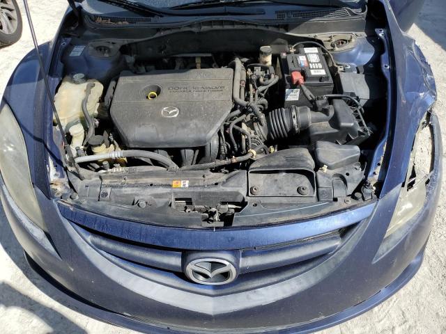 1YVHZ8BH3A5M57328 - 2010 MAZDA 6 I BLUE photo 11