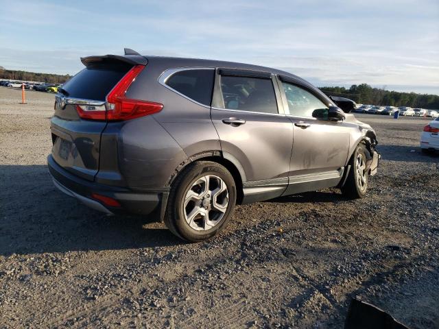 5J6RW1H51JA000235 - 2018 HONDA CR-V EX GRAY photo 3