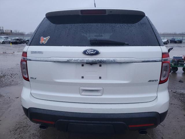 1FMHK8D88BGA68466 - 2011 FORD EXPLORER XLT WHITE photo 6