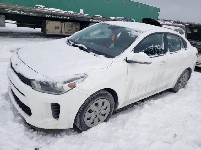 3KPA24AB4KE206924 - 2019 KIA RIO S WHITE photo 1