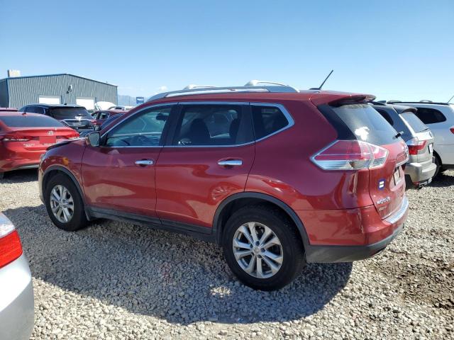5N1AT2ML6EC836148 - 2014 NISSAN ROGUE S BURGUNDY photo 2