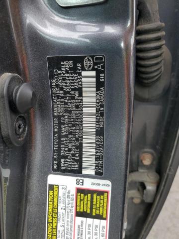 2T1BU4EE5DC050476 - 2013 TOYOTA COROLLA BASE 灰色 照片 12