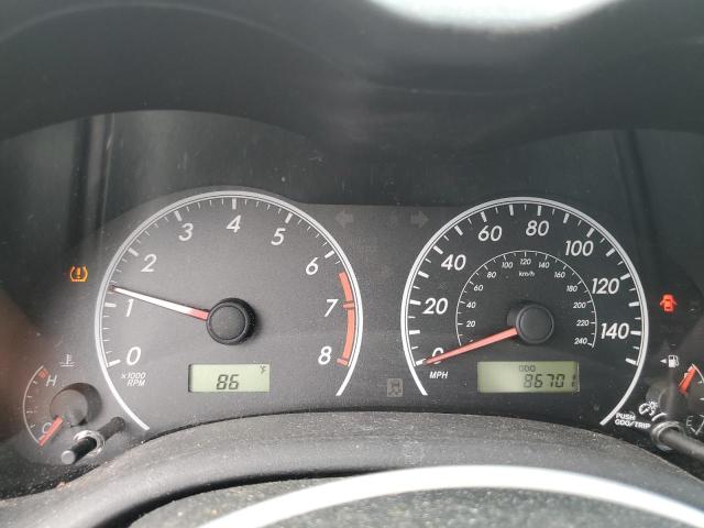 2T1BU4EE5DC050476 - 2013 TOYOTA COROLLA BASE 灰色 照片 9