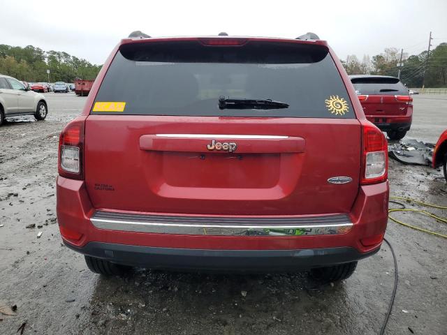 1C4NJCEA4ED890167 - 2014 JEEP COMPASS LATITUDE BURGUNDY photo 6