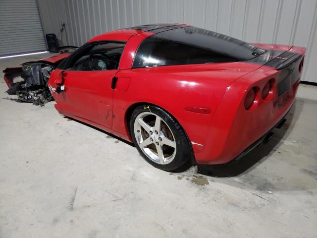 1G1YY25W895107424 - 2009 CHEVROLET CORVETTE RED photo 2