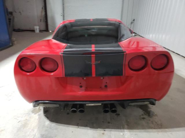 1G1YY25W895107424 - 2009 CHEVROLET CORVETTE RED photo 6