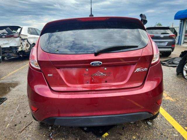 3FADP4EJ1HM170016 - 2017 FORD FIESTA SE MAROON photo 6