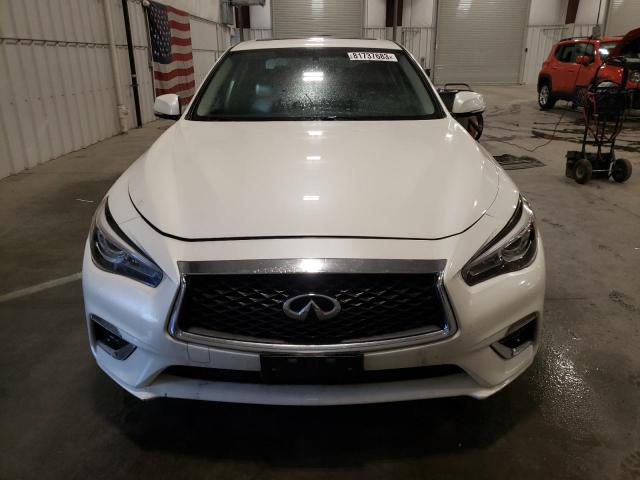 JN1EV7AR1JM431358 - 2018 INFINITI Q50 LUXE WHITE photo 5