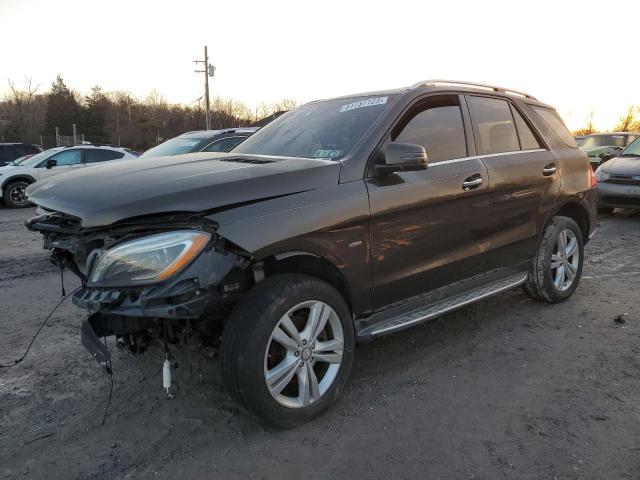 4JGDA5HB5CA080679 - 2012 MERCEDES-BENZ ML 350 4MATIC BROWN photo 1