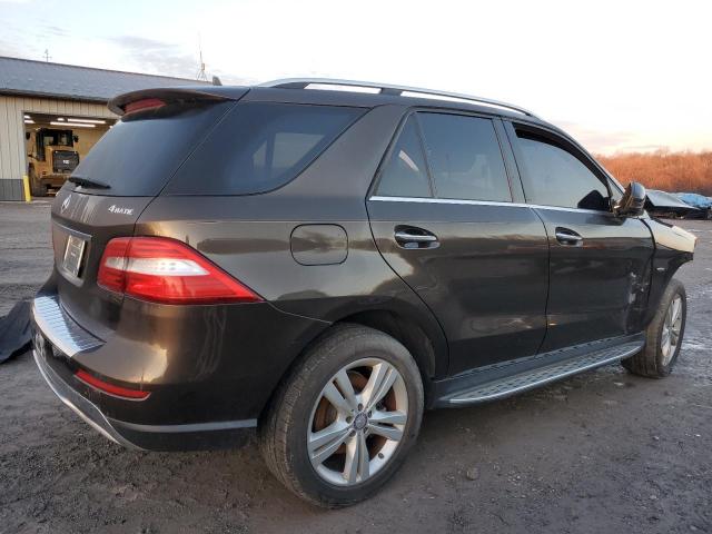 4JGDA5HB5CA080679 - 2012 MERCEDES-BENZ ML 350 4MATIC BROWN photo 3