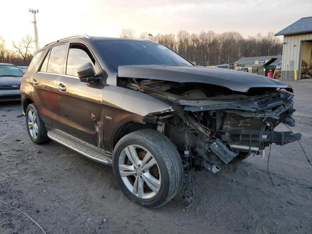 4JGDA5HB5CA080679 - 2012 MERCEDES-BENZ ML 350 4MATIC BROWN photo 4