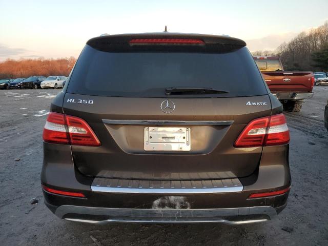 4JGDA5HB5CA080679 - 2012 MERCEDES-BENZ ML 350 4MATIC BROWN photo 6