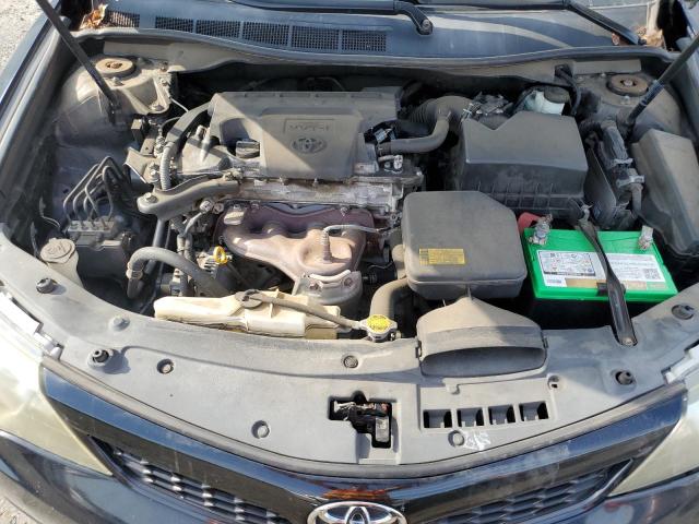 4T1BF1FK9CU095639 - 2012 TOYOTA CAMRY BASE BLACK photo 11