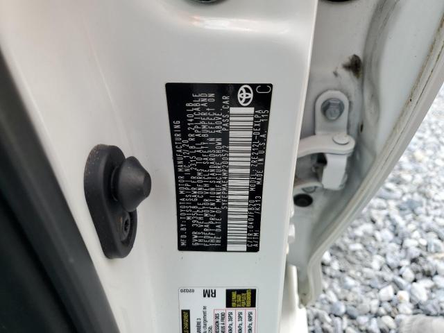 5YFEPMAE4MP200572 - 2021 TOYOTA COROLLA LE 白色 照片 12