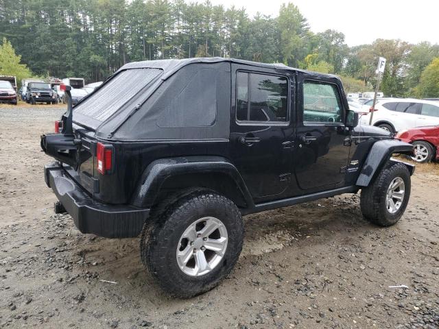 1J4GA591X8L621061 - 2008 JEEP WRANGLER U SAHARA BLACK photo 3