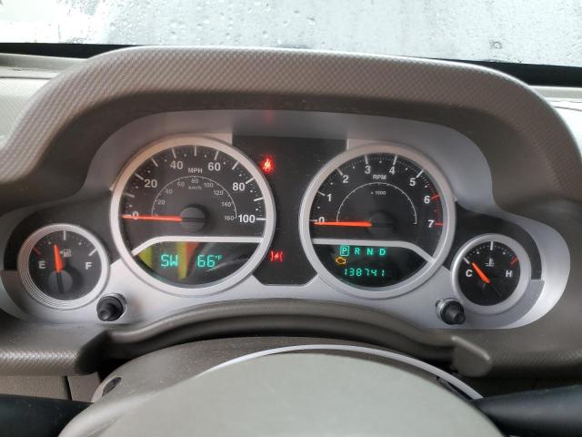 1J4GA591X8L621061 - 2008 JEEP WRANGLER U SAHARA BLACK photo 9