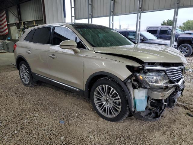 2LMPJ8LR5HBL48780 - 2017 LINCOLN MKX RESERVE Բեժ լուսանկար 4