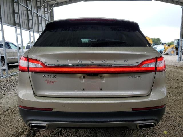 2LMPJ8LR5HBL48780 - 2017 LINCOLN MKX RESERVE Բեժ լուսանկար 6
