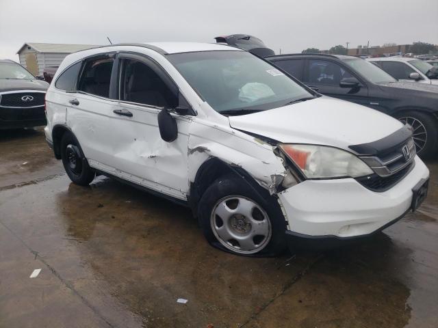 3CZRE3H30BG700702 - 2011 HONDA CR-V LX WHITE photo 4