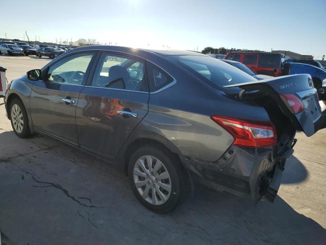 3N1AB7AP7JY306576 - 2018 NISSAN SENTRA S GRAY photo 2