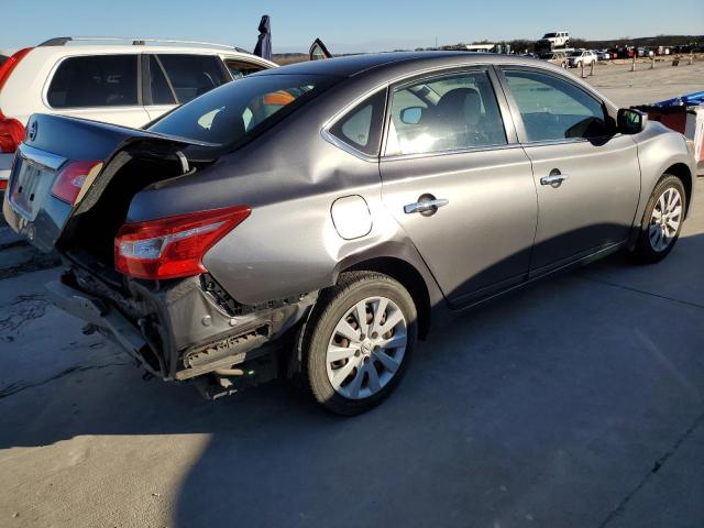 3N1AB7AP7JY306576 - 2018 NISSAN SENTRA S GRAY photo 3