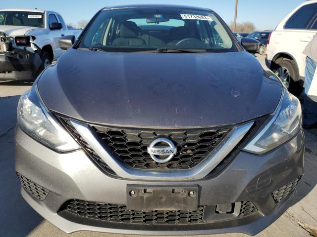 3N1AB7AP7JY306576 - 2018 NISSAN SENTRA S GRAY photo 5