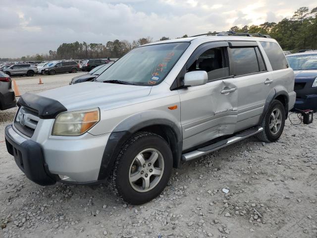 5FNYF28677B001891 - 2007 HONDA PILOT EXL SILVER photo 1