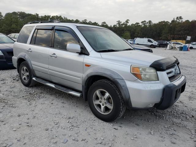 5FNYF28677B001891 - 2007 HONDA PILOT EXL SILVER photo 4