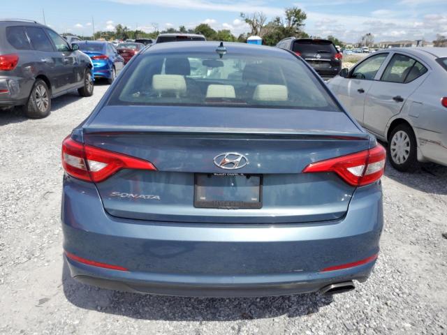 5NPE24AF5FH232907 - 2015 HYUNDAI SONATA SE 蓝色 照片 6
