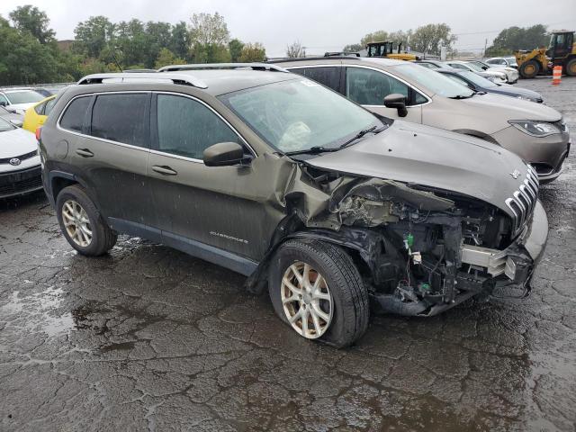 1C4PJMCB8EW320249 - 2014 JEEP CHEROKEE LATITUDE GREEN photo 4