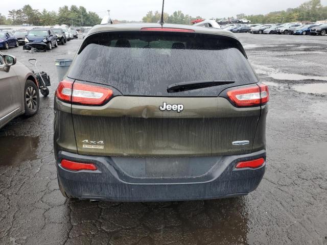 1C4PJMCB8EW320249 - 2014 JEEP CHEROKEE LATITUDE GREEN photo 6