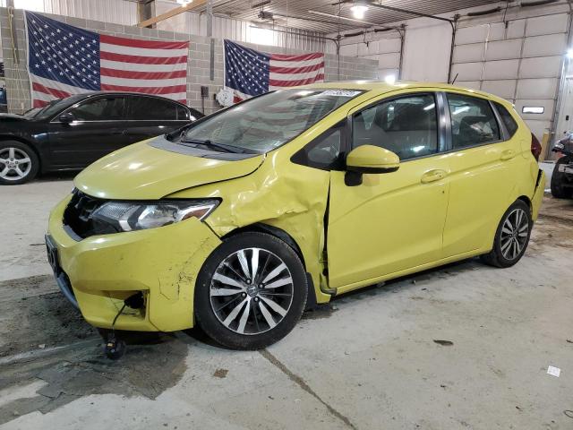 3HGGK5H89FM713728 - 2015 HONDA FIT EX YELLOW photo 1