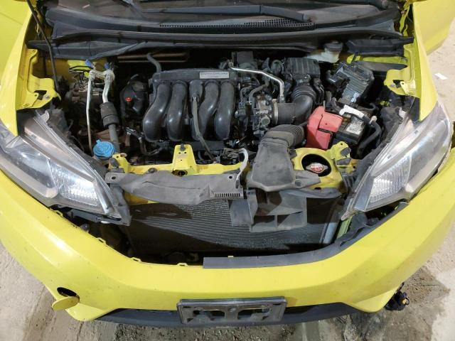 3HGGK5H89FM713728 - 2015 HONDA FIT EX YELLOW photo 11