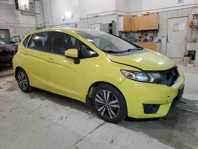 3HGGK5H89FM713728 - 2015 HONDA FIT EX YELLOW photo 4