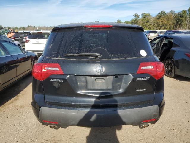 2HNYD28678H547666 - 2008 ACURA MDX TECHNOLOGY BLACK photo 6