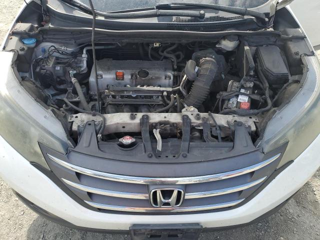 5J6RM3H74EL001070 - 2014 HONDA CR-V EXL WHITE photo 12