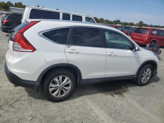 5J6RM3H74EL001070 - 2014 HONDA CR-V EXL WHITE photo 3