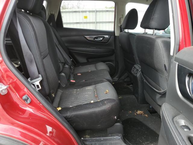JN8AT2MV0HW255287 - 2017 NISSAN ROGUE S RED photo 11