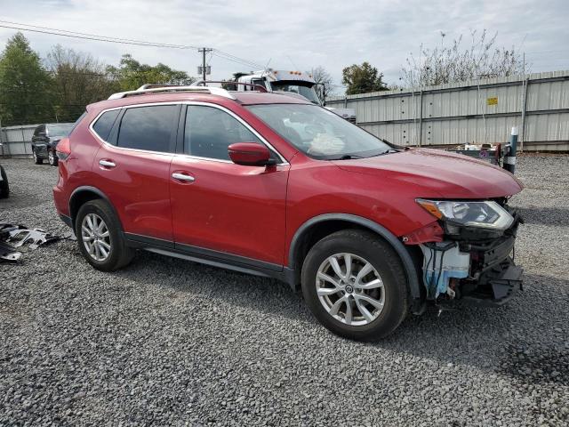 JN8AT2MV0HW255287 - 2017 NISSAN ROGUE S RED photo 4