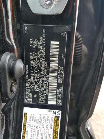 JTEBU14R468067654 - 2006 TOYOTA 4RUNNER SR5 Siyah fotoğraf 12