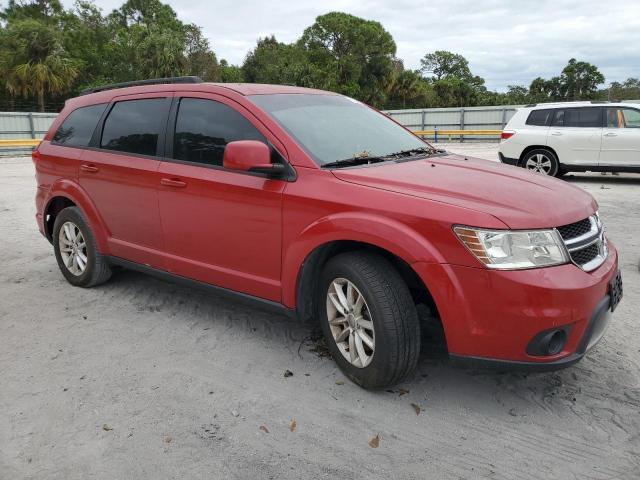 3C4PDCBB1GT205794 - 2016 DODGE JOURNEY SXT RED photo 4