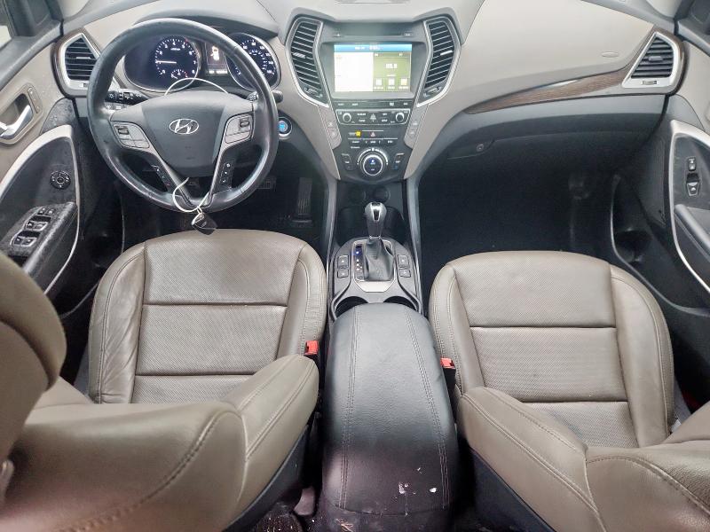 5XYZW4LA7HG388416 - 2017 HYUNDAI SANTA FE S GRAY photo 8