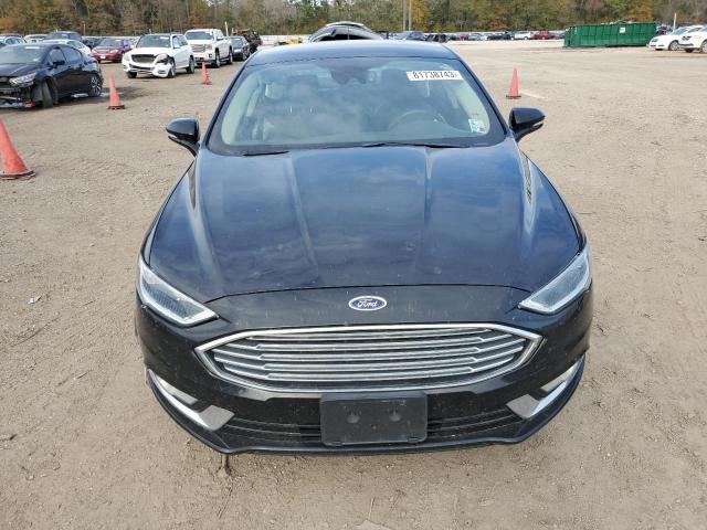 3FA6P0RU9HR123065 - 2017 FORD FUSION TITANIUM HEV BLACK photo 5