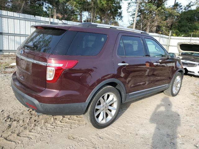 1FMHK7D81BGA75110 - 2011 FORD EXPLORER XLT BURGUNDY photo 3