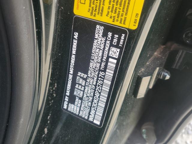 WMW53DK04P2S76176 - 2023 MINI COOPER S GREEN photo 12