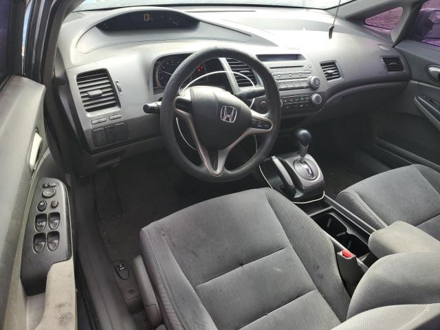 2HGFA16539H310539 - 2009 HONDA CIVIC LX GRAY photo 8