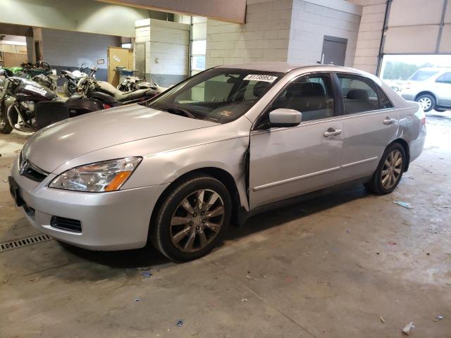 1HGCM66427A044862 - 2007 HONDA ACCORD SE SILVER photo 1