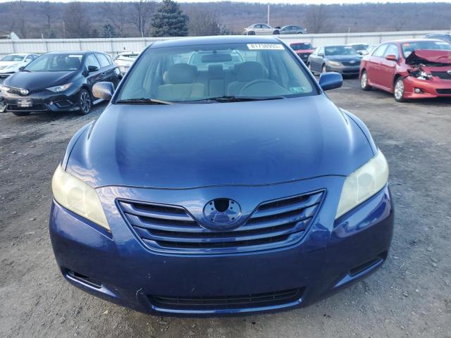 4T1BE46K97U135180 - 2007 TOYOTA CAMRY CE BLUE photo 5